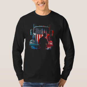 Funny trucker American Big Rigs Diesel Truck Driv T-Shirt