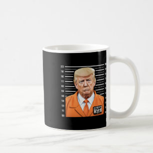 Funny Trump 2024 Prisoner Mugshot Coffee Mug