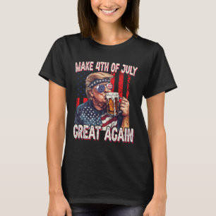Funny Trump 4th Of July Vintage Patriotic Shirts
