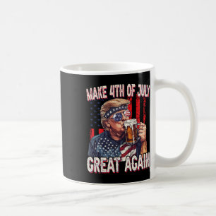 Funny Trump 4th Of July Vintage Patriotic Shirts Coffee Mug