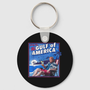 Funny Trump Americas Gulf Mexico President Trump P Key Ring