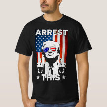 Funny Trump Arrest This American Flag Trump 2024