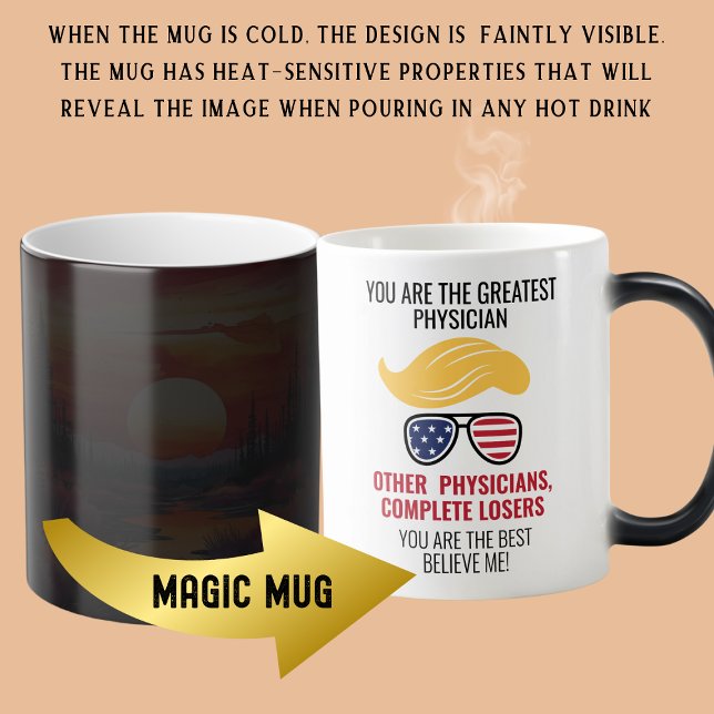 Funny Trump Best Physician Magic Mug (Creator Uploaded)