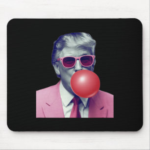 Funny Trump Bubble Gum Yum Gifts  Mouse Pad