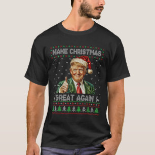 Funny Trump Christmas Shirt Make Christmas Great A