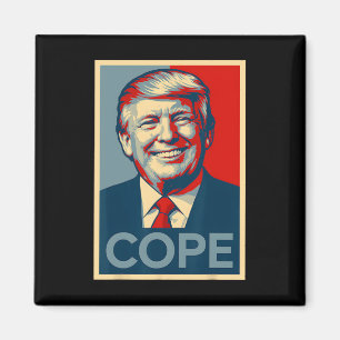 Funny Trump Cope Parody – Political Meme Magnet
