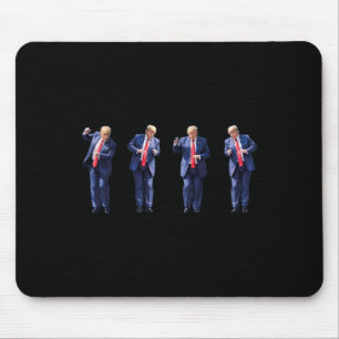Funny Trump Dance Dancing Like A Felon Vote Trump Mouse Pad