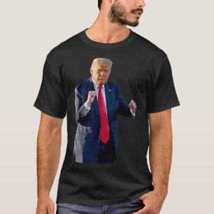Funny Trump Dance Dancing Like A Felon Vote Trump T-Shirt