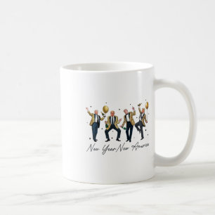 Funny Trump Dance New Year Eve Trump New Year New Coffee Mug