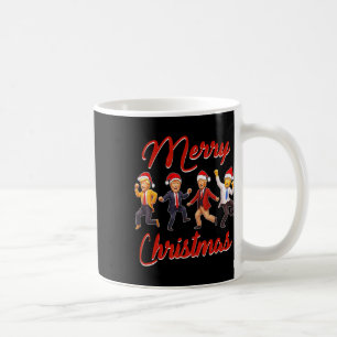 Funny Trump Dance Santa Claus Christmas Xmas Pajam Coffee Mug