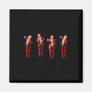 Funny Trump Dance Santa Claus Christmas Xmas Pajam Magnet