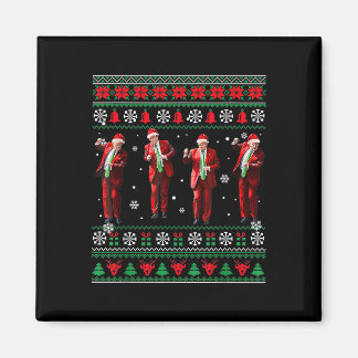 Funny Trump Dance Santa Claus Christmas Xmas Pajam Magnet