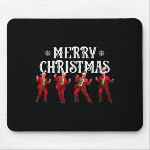 Funny Trump Dance Santa Claus Christmas Xmas Pajam Mouse Pad