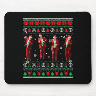 Funny Trump Dance Santa Claus Christmas Xmas Pajam Mouse Pad
