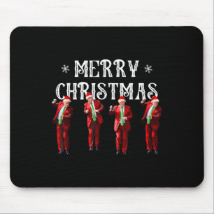 Funny Trump Dance Santa Claus Christmas Xmas Pajam Mouse Pad