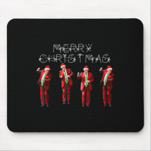 Funny Trump Dance Santa Claus Christmas Xmas Pajam Mouse Pad