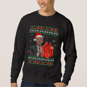 Funny Trump Dance Santa Claus Christmas Xmas Sweatshirt