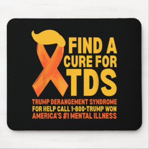 Funny Trump Derangement Syndrome Tds Awareness Rep Mouse Pad