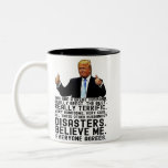 Funny Trump Father's Day Gift For Husband Two-Tone Coffee Mug<br><div class="desc">Funny Fathers Day Mug For Husband, , Birthday Gift For Husband From Wife, Anniversary Gift For Husband From Wife. Funny Trump Saying "You Are A Great Husband, Really Great, The Best, Really Terrific, Very Handsome, Very Cool. All Those Other Husbands? Disasters, Believe Me, Everyone Agrees." This Funny Donald Trump Mug...</div>