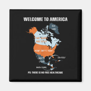 Funny Trump Greenland Panama Canal Canada Mexico G Magnet