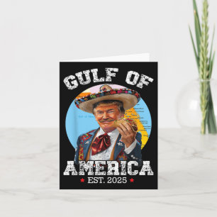 Funny Trump Gulf Of Us America 2025 Trump  Card