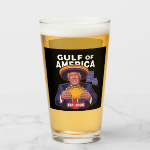 Funny Trump Gulf Of Us America 2025 Trump Glass