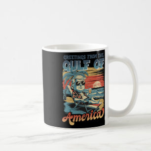 Funny Trump Gulf Of Us America 2025 Trump Merchand Coffee Mug