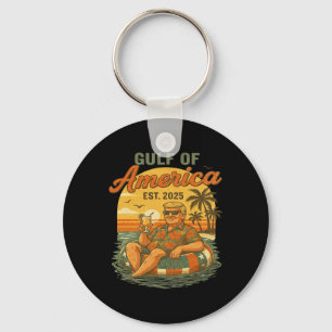 Funny Trump Gulf Of Us America 2025 Trump Merchand Key Ring