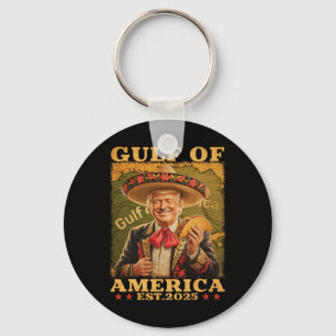 Funny Trump Gulf Of Us America 2025 Trump Merchand Key Ring