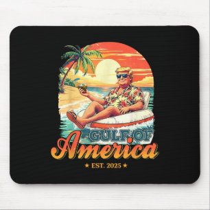 Funny Trump Gulf Of Us America 2025 Trump Merchand Mouse Pad