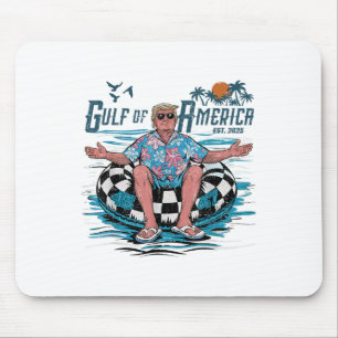 Funny Trump Gulf Of Us America 2025 Trump Merchand Mouse Pad
