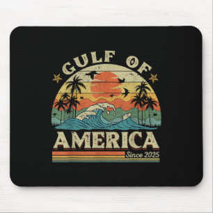 Funny Trump Gulf Of Us America 2025 Trump Mouse Pad