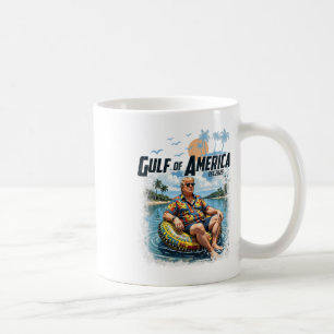 Funny Trump Gulf Of Us America Est 2025 Coffee Mug