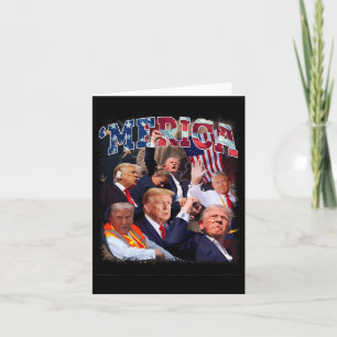 Funny Trump Gulf Of Us merica Trump 4th July Gifts Card