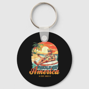 Funny Trump Gulf Of Usa America Est 2025 Key Ring