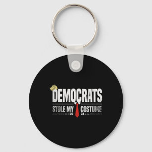 Funny Trump Halloween Costume Democrats Stole My C Key Ring