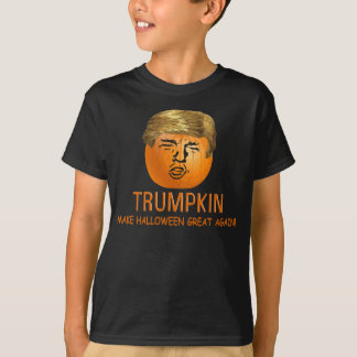 Funny Trump Halloween Trumpkin Pumpkin T-Shirt