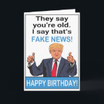 Funny Trump Happy Birthday Card<br><div class="desc">Happy Birthday Card. Funny Trump Birthday Card. Perfect Gift For Birthday.
Personalize Your Own Message!</div>