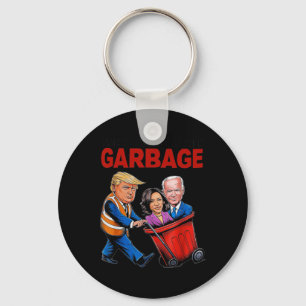 Funny Trump Lover - Time To Take Out The Garbage Key Ring