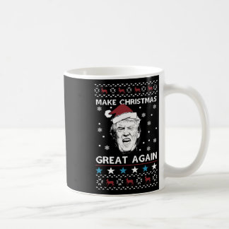 Funny Trump Make Christmas Great Again Tee Coffee Mug