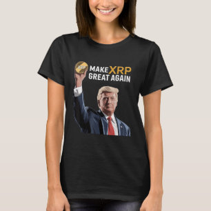 Funny Trump Make Xrp Great Again Xrp Crypto T-Shirt