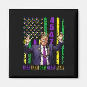 Funny Trump Mardi Gras Make Mardi Gras Great Magnet