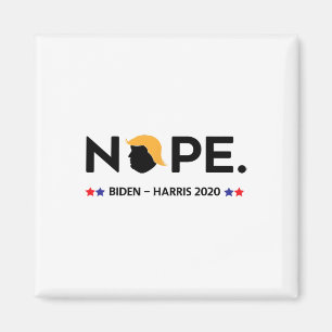 Funny Trump Nope Magnet