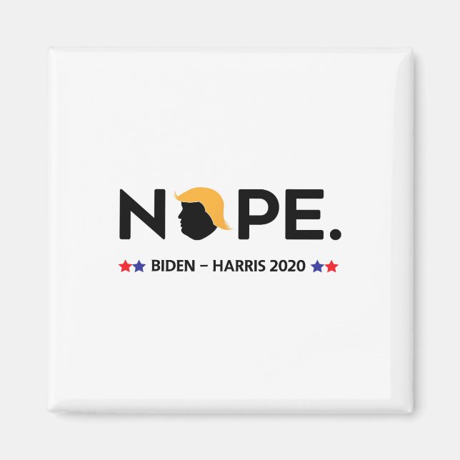 Funny Trump Nope  Magnet (Front)