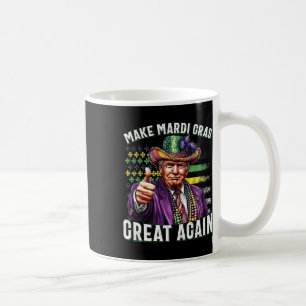 Funny Trump Parade Humour Make Mardi Gras Great Ag Coffee Mug
