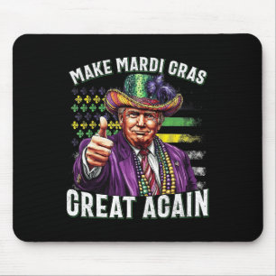 Funny Trump Parade Humour Make Mardi Gras Great Ag Mouse Pad