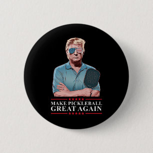 Funny Trump Picklell Make Picklell Great Again 6 Cm Round Badge