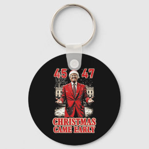 Funny Trump Present Came Early This Year 2024 Key Ring