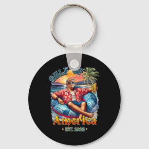 Funny Trump President Shirt Gulf Of Us America Est Key Ring