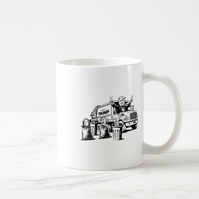 Funny Trump President Waste Management, Take Ameri Coffee Mug (Right)